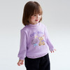 笛莎Deesha 2025冬季女童新款可爱童趣印花半高领加绒卫衣 商品缩略图1