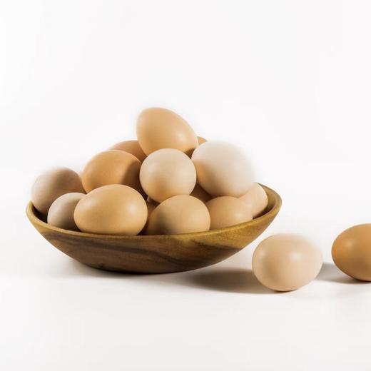 米其林三星 原生态散养土鸡 初生蛋 月子/孕妇/术后个头略小&金奖低醇蛋 老人  金奖黄油土鸡 标准大小  不可生食  三代无抗 蛋鲜森 商品图1