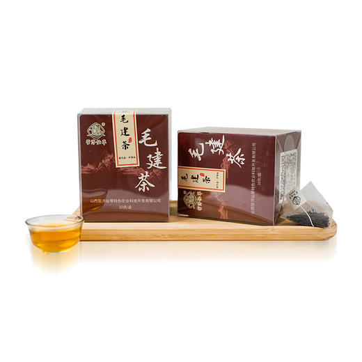 管涔仙草山西特产宁武毛健茶便携装简装三角包茶香浓郁回甘悠长3盒装 商品图2