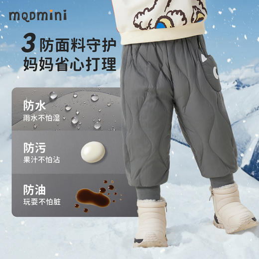 【MQDmini】【90-140】男童冬款羽绒裤 商品图4