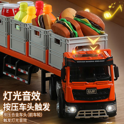 1：40运输581款合金车-纪念日百货门店同款166243467 商品图2