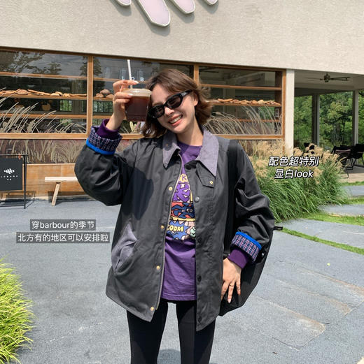 纯元Barbour联名款涂蜡油蜡外套夹克092412 商品图3