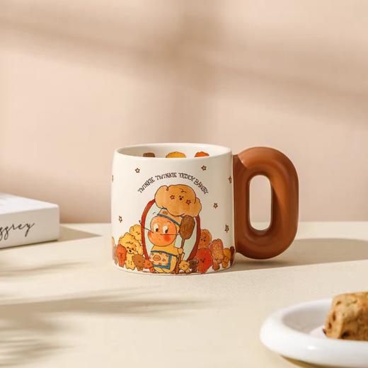 星星人联名网红水杯子大容量情侣陶瓷马克杯生日礼物咖啡杯伴手礼bj 商品图2