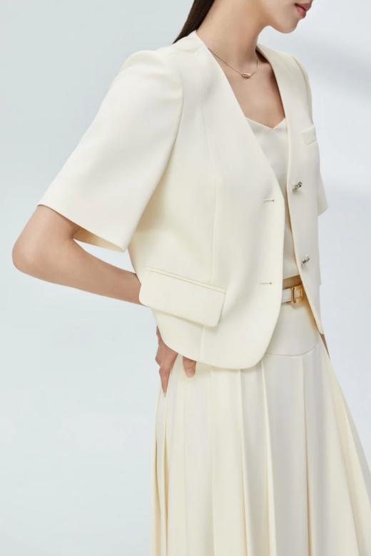 SENTUBILA尚都比拉 高端精致优雅小香风外套半裙套装 21180 商品图6