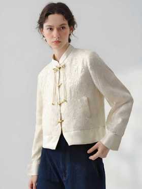 12.12错过没有！清货不退退货勿拍 MRFEITO品牌女装！！2684新中式时装流苏立领秋季新品外套-喜出