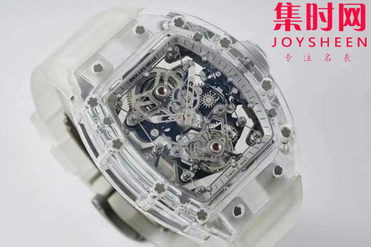 墙裂推荐 V4升级版 新力作 EUR理查德米勒RM056-雪琉璃！RM56透明壳 男士腕表 劲爆的真陀飞轮腕表！震撼来袭！ 商品图1