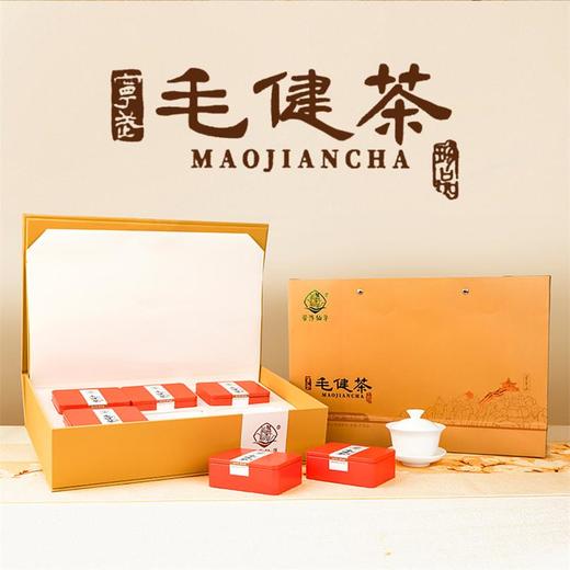 管涔仙草山西宁武特产毛健茶金辉糯米高山茶云雾茶滋味醇厚礼盒装150g 商品图0