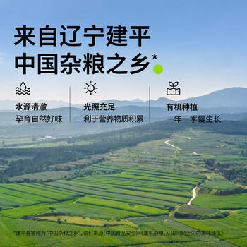 田喜粮鲜有机燕麦米 富含膳食纤维 燕麦米营养早餐代餐五谷杂粮粗粮410g /粮油调味 /杂粮 /谷米类 商品图1