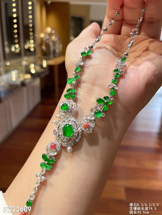 艳绿套链【5222609】具体价格微信咨询 商品图2