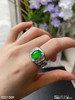 玻璃种黄阳绿蛋面戒指【5221309】具体价格微信咨询 商品缩略图5