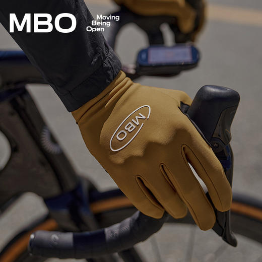 MBO进阶保暖缓震手套 新款秋冬抓绒长指 男女骑行手套AG360  (经销商专拍链接，非经销商拍单不发货) 商品图7