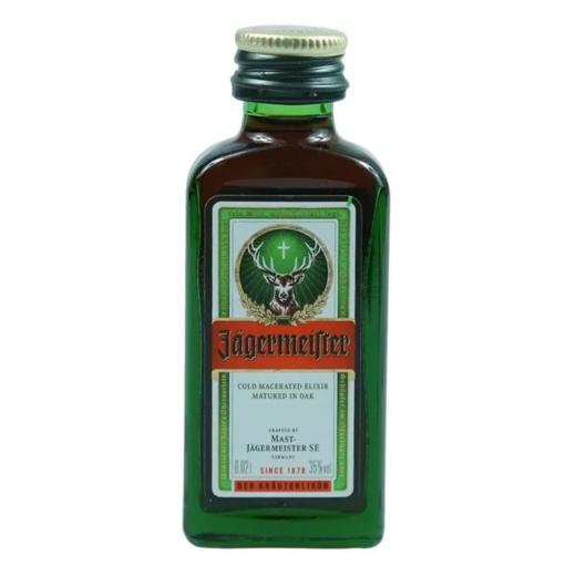 【超市】野格 德国进口35度利口酒(配制酒) 40ml/瓶 商品图0