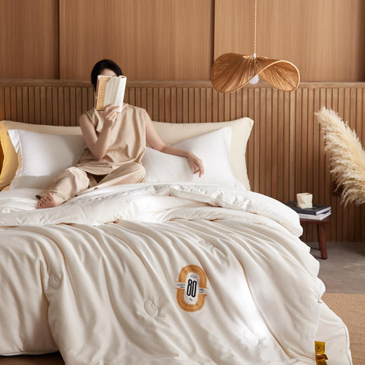 【至尊版李官奇80%含量大豆被】100S长绒棉全棉80%大豆蛋白被 二合一全棉大豆子母被 商品图3