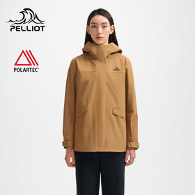 伯希和户外三合一冲锋衣2025秋冬新款Teflon三防面料徒步登山外套