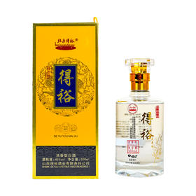 北岳得裕得裕莜麦酒（万事兴黄礼袋） 45%vol 500mL 1瓶