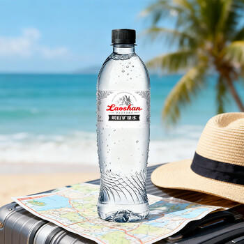 崂山锶-偏硅酸型 饮用天然矿泉水 会议用水 500ml*24瓶/整箱 热门商品 商品图1