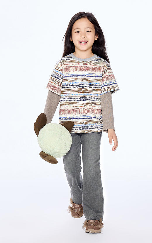 jnby   25年冬款  牛仔长裤  1P0E12110 商品图0