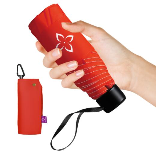 紫丁香"合宜一号"纯色晴雨伞 8骨五折伞 商品图1