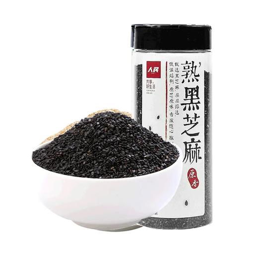 【超市】人民蝴蝶盖熟黑芝麻185g 商品图0