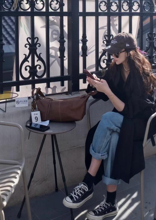 简约老钱风风衣中长款显瘦知性风衣大衣 商品图12