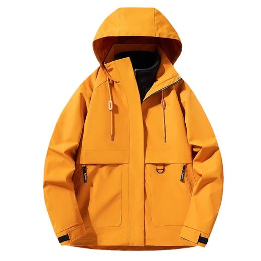 NASA黄亦玫同款户外登山冲锋衣外套男女新款春秋季三合一工装夹克 商品图4