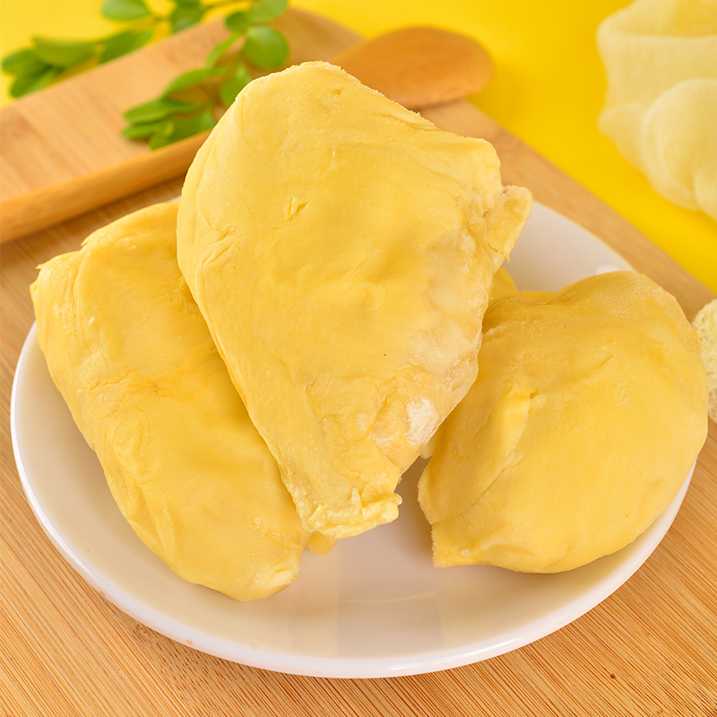 【顺丰冷链】泰国金枕冷冻榴莲肉 甄选冷冻A级果 去壳冻榴莲树熟冻榴莲肉 - 海福特