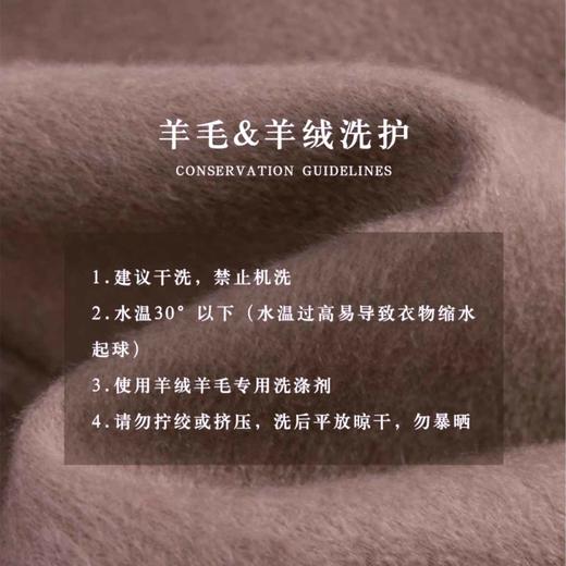 25AW上新【现货折上95折】 佳佳同款【紫藤雾语】连帽款式立裁双面呢外套时尚休闲宽松韩版 商品图1