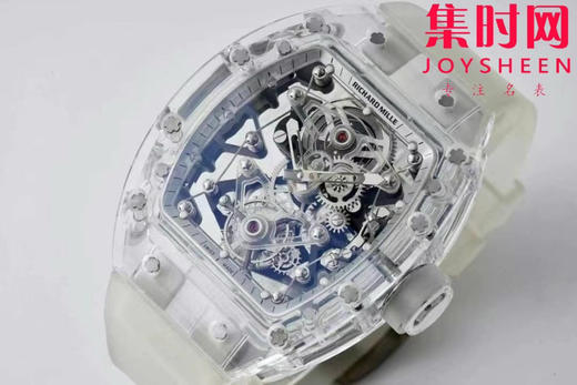 墙裂推荐 V4升级版 新力作 EUR理查德米勒RM056-雪琉璃！RM56透明壳 男士腕表 劲爆的真陀飞轮腕表！震撼来袭！ 商品图2