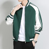 夹克男薄款拼色2025春秋季新款男士韩版修身青休闲上衣外套潮 商品缩略图1