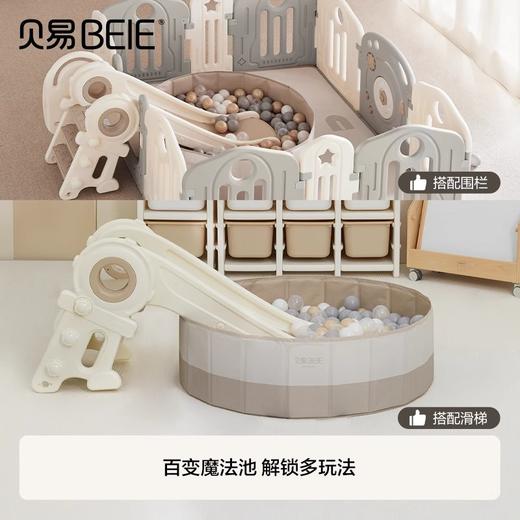 贝易儿童海洋球池围栏室内宝宝玩具波波球无味婴儿彩色塑料球 商品图2