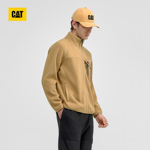【云粉节】【95折】6楼卡特CAT秋冬款卫衣开衫浅卡其色CO3SWW36151C12，吊牌价728，现价692 商品图1