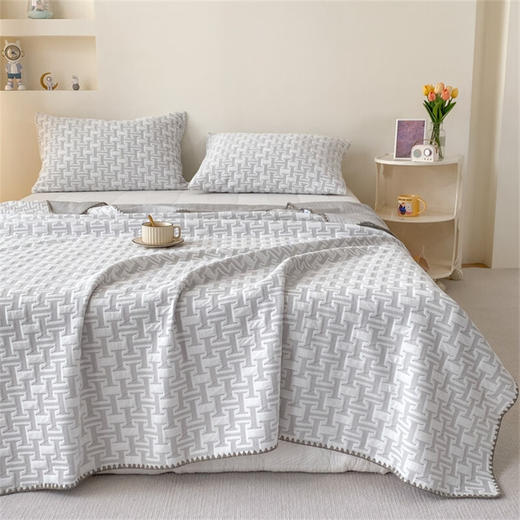 PLOVER啄木鸟(PLOVER)空调被-针织毛毯被-路易世家ZMN-XB029 空调被-针织毛毯被-路易世家 180*200CM 商品图6