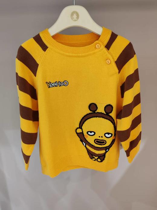 英氏童装宝宝套头毛衣YRMEJ31018A 商品图0