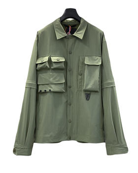 男款功能户外夹克外套  可拆卸袖018