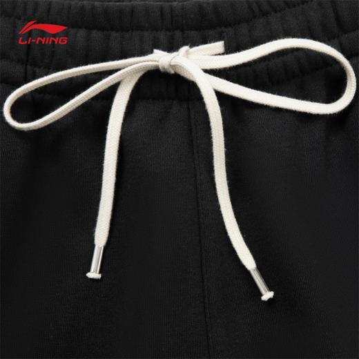 李宁反伍BADFIVE男子直筒加绒保暖宽松卫裤AKLV781 商品图9