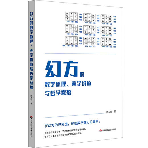 幻方的数学原理 美学价值与哲学意蕴 数学幻方科普图书 初等算术 陈玉琨 商品图0
