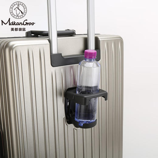 美都袋鼠（MDKANGROO）金色传说PC合金料旅行箱24英寸铝框拉杆箱MD5109-24X 金色传说MD5109-24X 24 商品图4
