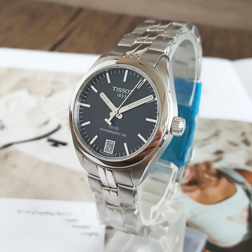 【98新】TISSOT 天梭经典系列T101.207.11.051.0080小时长动力自动机械机芯33MM（女款）日期显示190925NJS10 商品图2
