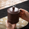茶香记润砂堂底槽青刻绘盖杯欢喜茶杯450ml宜兴紫砂主人杯茶具 商品缩略图3