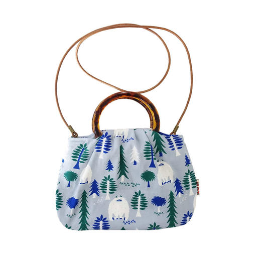 HUJI祤集Sunrise手提斜挎包插画北欧风格印花 商品图9