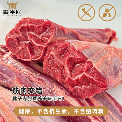 PS级草饲腱子芯 新西兰进口 纯腱芯3条独立包装 约2.6斤 牛腱子 天花板等级 商品图6