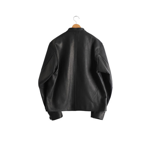 blurhms Lamb Leather Zip Short Jacket 男女西班牙产羊羔皮夹克 商品图4