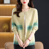 CC慵懒毛衣外套女士2025秋冬新款高级感洋气重工亮片针织开衫上衣潮 商品缩略图2