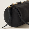 Miu Miu 女士压花字母徽标纳帕皮革小号单肩包 黑色 5NE851 AEFX F0002 商品缩略图3