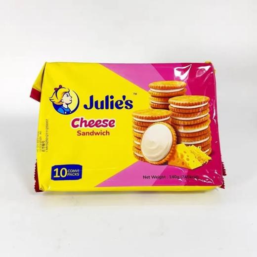【超市】茱蒂丝乳酪三明治饼干140g/袋 商品图0