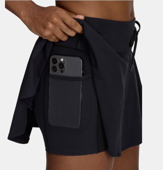 安德玛【柔感系列】女子UA Meridian运动裤裙6000343-001 商品图3