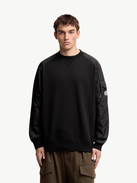 男款棉质尼龙拼接卫衣018 商品图3