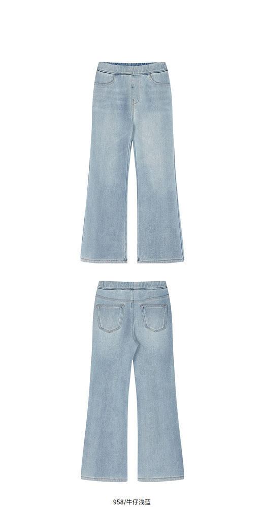 jnby   25年冬款  牛仔长裤  1P0E12110 商品图10