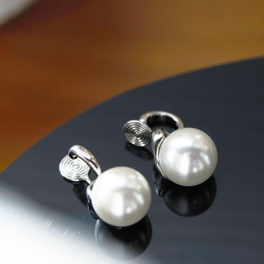 进口施华洛珍珠耳环欧阳娜娜同款大点位百搭 商品图2