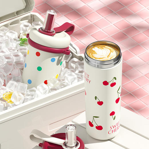 730ml涂鸦吸管杯-纪念日百货门店同款165800575 商品图2